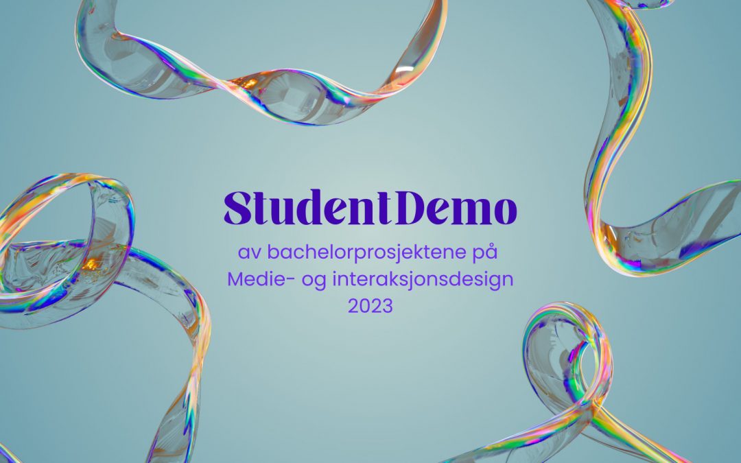 Sammen med TekLab UiB inviterer vi til StudentDemo