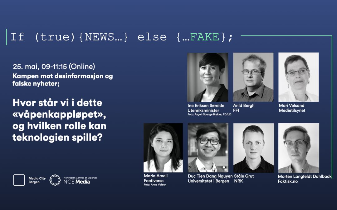 Online conference 25 May: The fight against desinformation and fake news