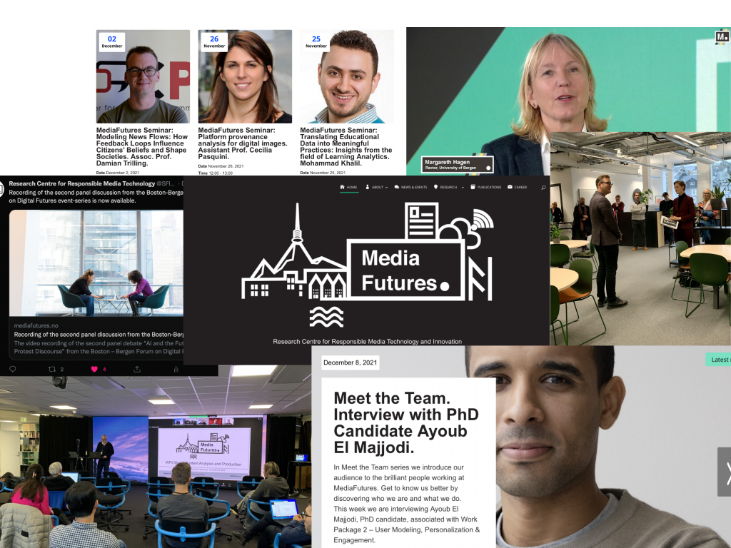 One Year of MediaFutures: A Review. - MediaFutures