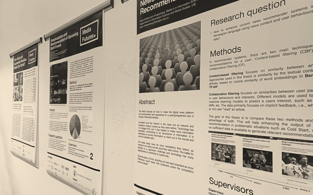 From recommender systems to deepfake detection. These posters and demos await you at our Annual Meeting