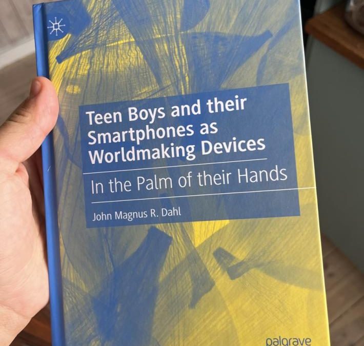 Book launch: Teen Boys and their Smartphones as Worldmaking Devices